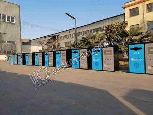街道智能分類環保垃圾箱